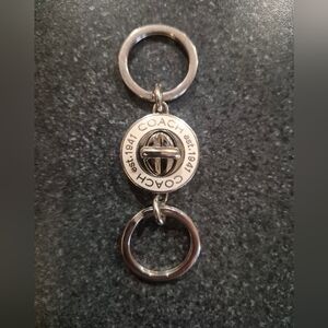 Coach Turnlock Valet Keychain